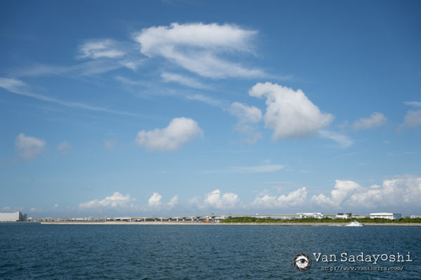もこもこ雲を撮る