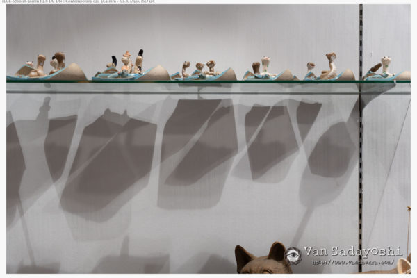 不思議な影を見た